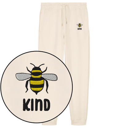 Bee Kind Joggers (Embroidered) - Vegan America