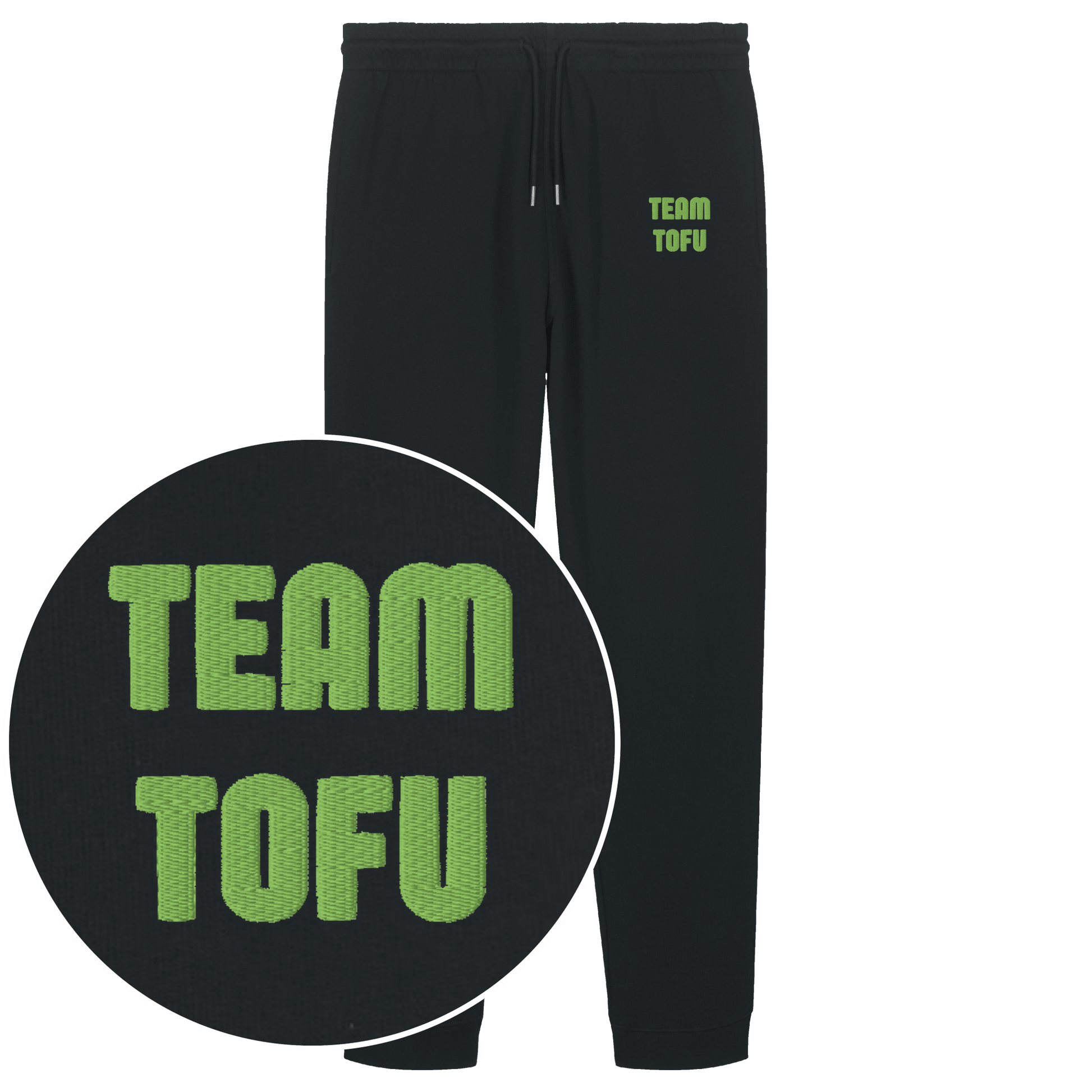 Team Tofu Joggers (Embroidered) - Vegan America