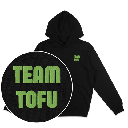 Team Tofu Hoodie (Embroidered) - Vegan America