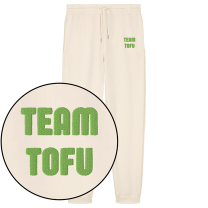 Team Tofu Joggers (Embroidered) - Vegan America