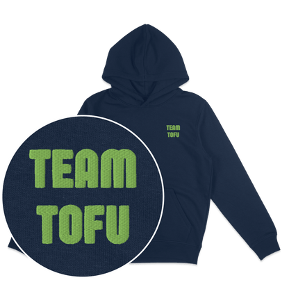 Team Tofu Hoodie (Embroidered) - Vegan America