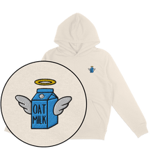 Oat Milk Hoodie (Embroidered) - Vegan America