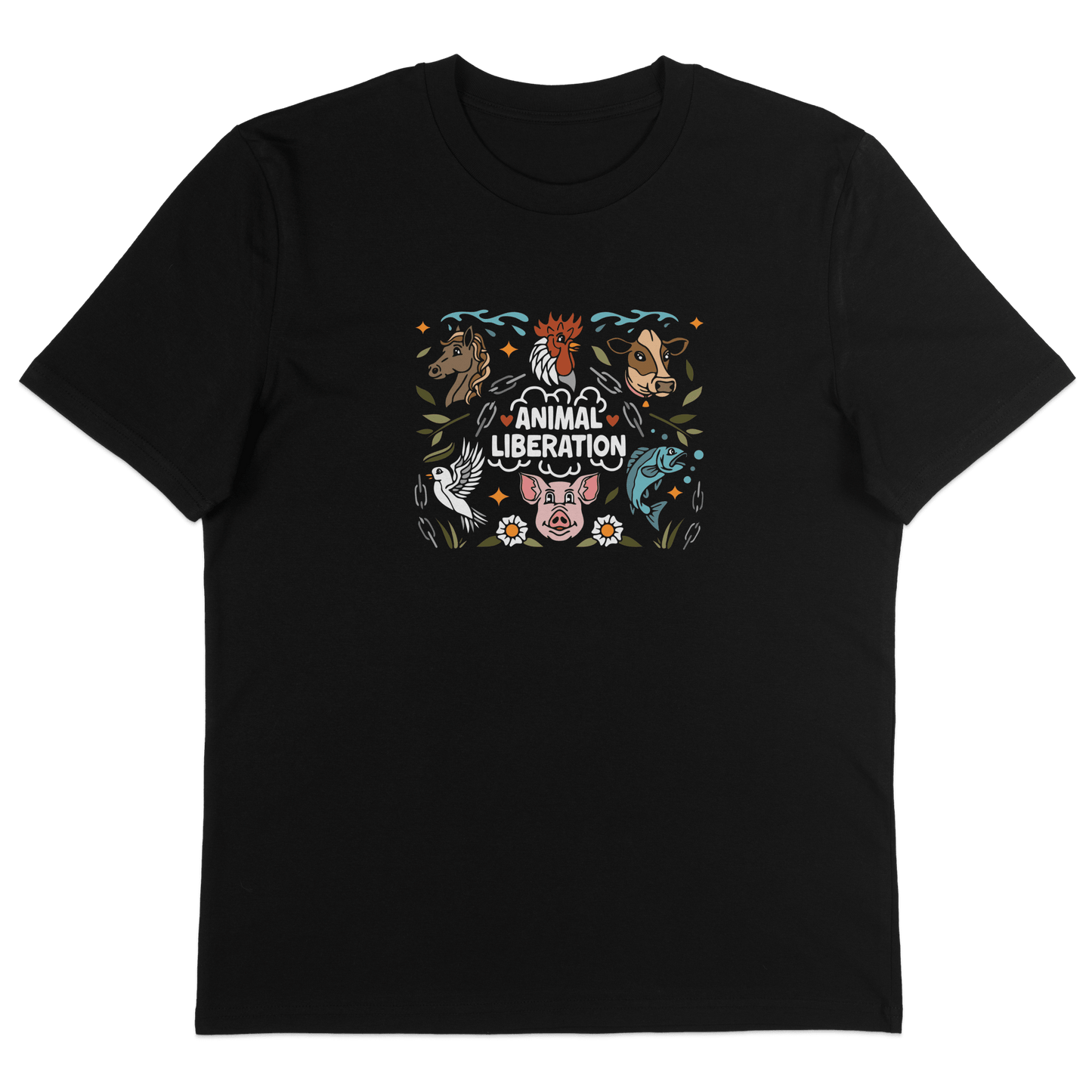 Animal Liberation T-Shirt - Vegan America