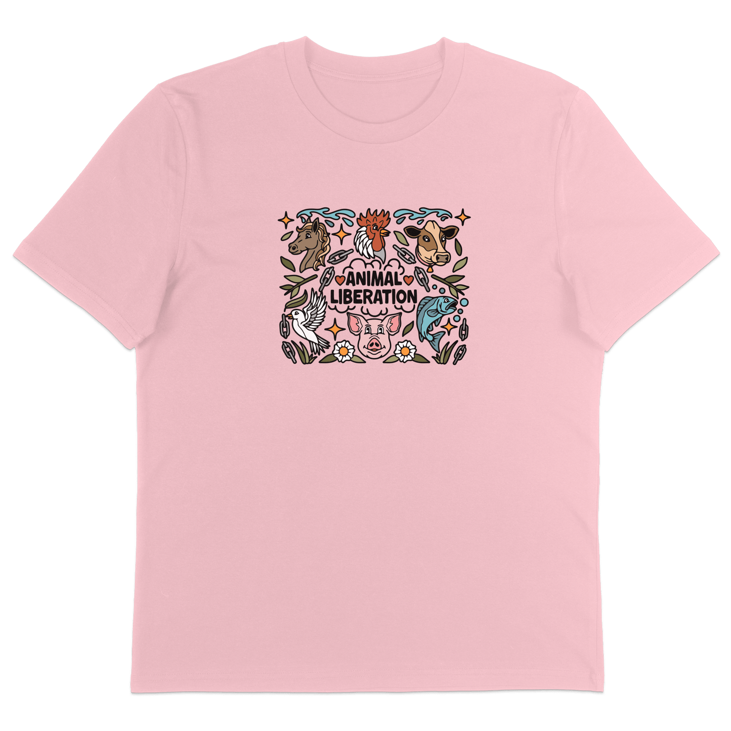 Animal Liberation T-Shirt - Vegan America