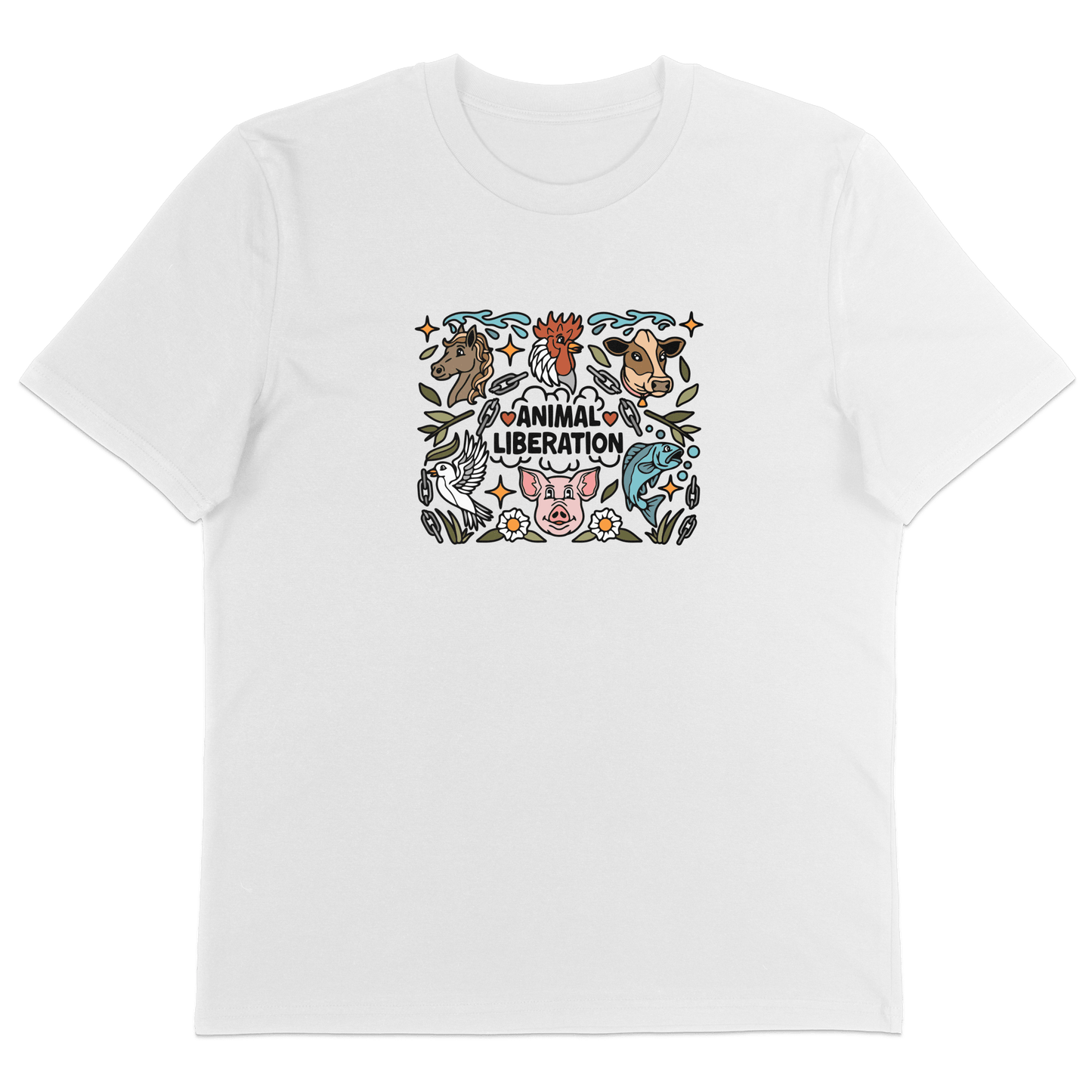 Animal Liberation T-Shirt - Vegan America