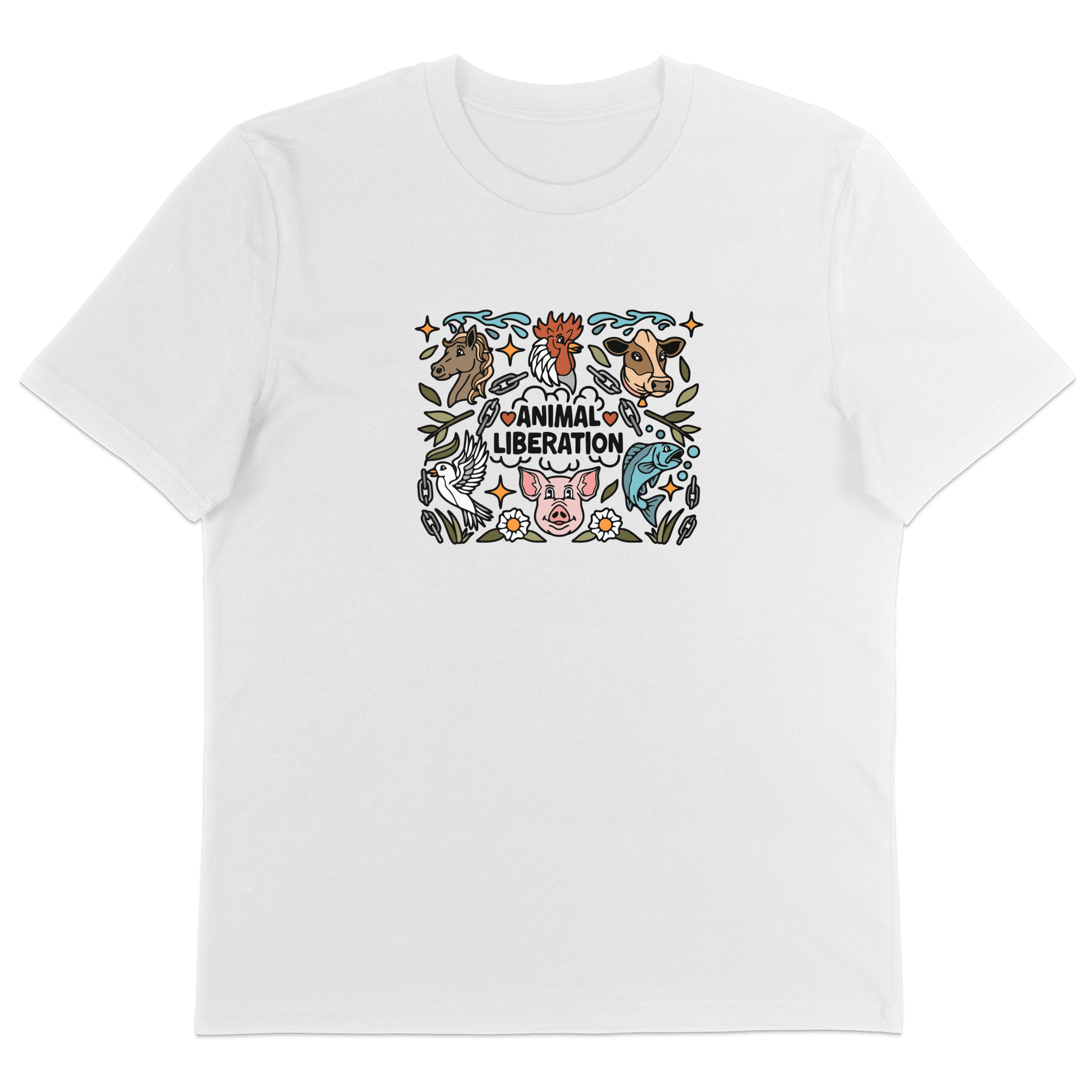 Animal Liberation T-Shirt - Vegan America