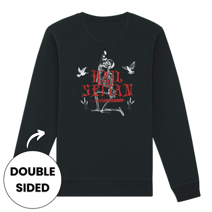 Hail Seitan Double Sided Sweatshirt