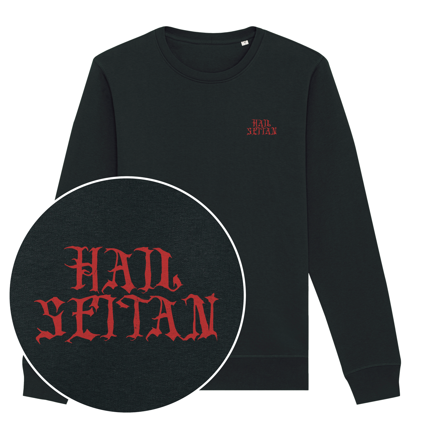 Hail Seitan Double Sided Sweatshirt