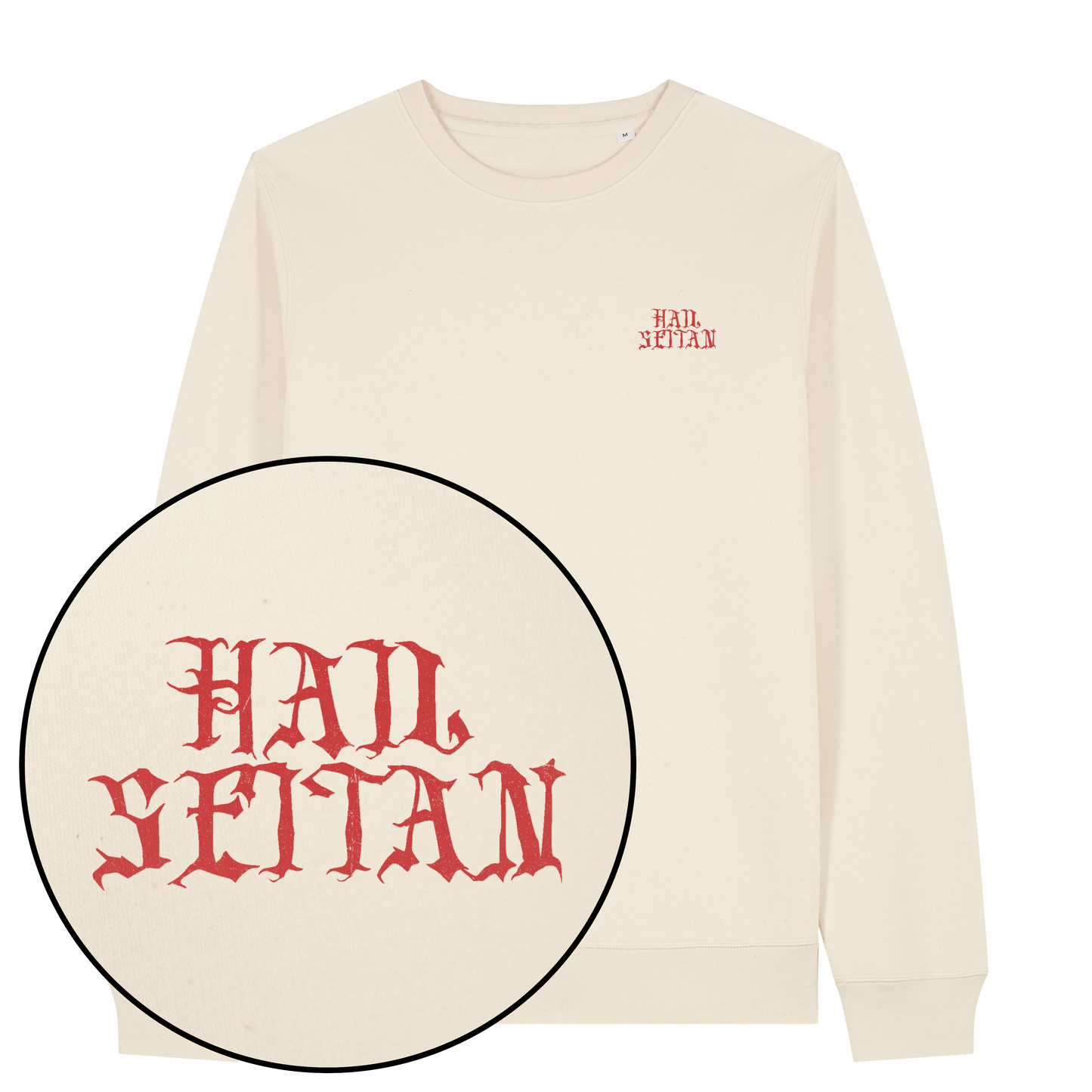 Hail Seitan Double Sided Sweatshirt