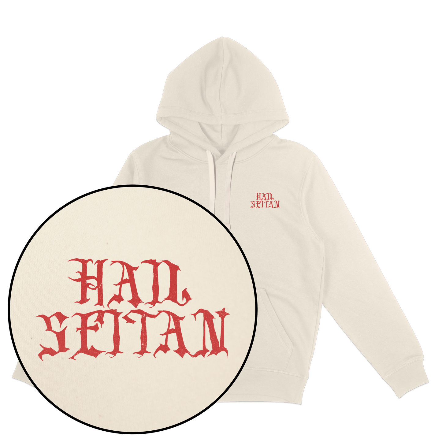 Hail Seitan Double Sided Hoodie