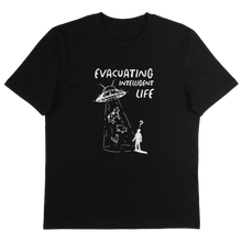 Evacuating Intelligent Life T-Shirt - Vegan America