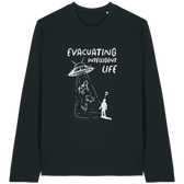 Evacuating Intelligent Life Long Sleeve T-Shirt - Vegan America