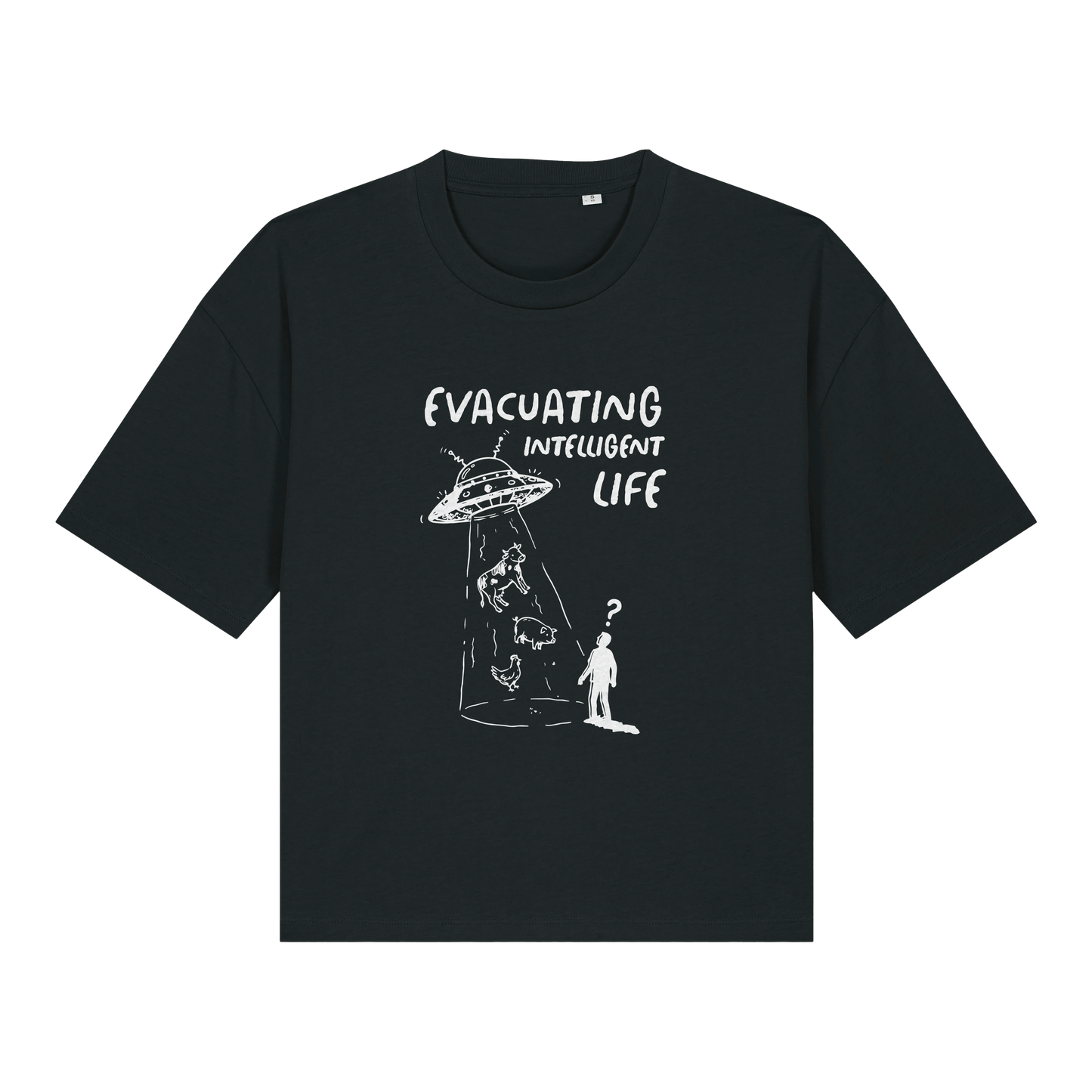 Evacuating Intelligent Life Women's Boxy T-Shirt
