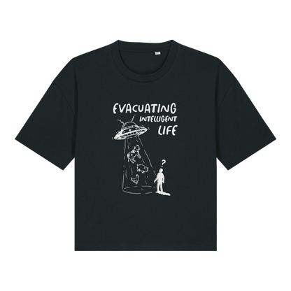 Evacuating Intelligent Life Women's Boxy T-Shirt
