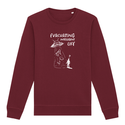Evacuating Intelligent Life Sweatshirt