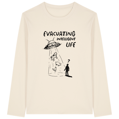 Evacuating Intelligent Life Long Sleeve T-Shirt