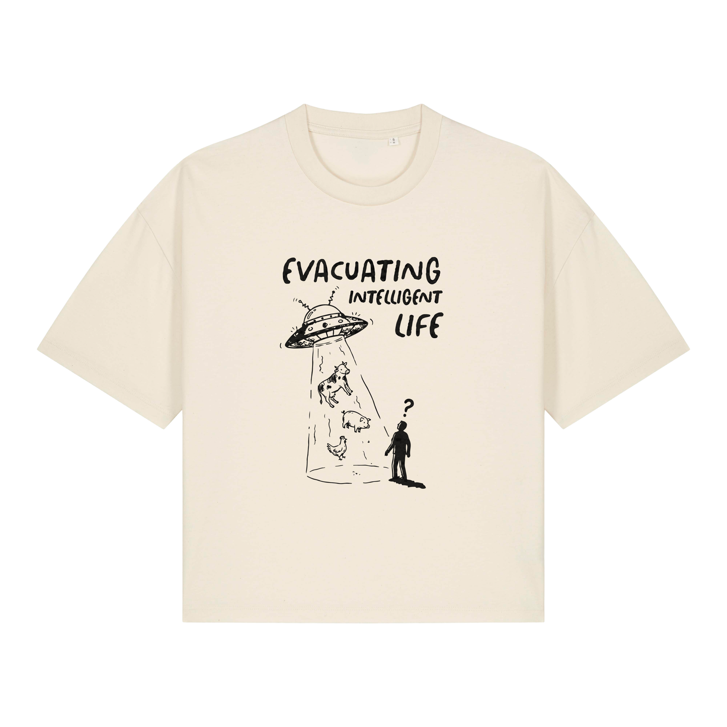 Evacuating Intelligent Life Women's Boxy T-Shirt