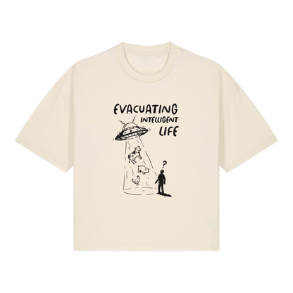 Evacuating Intelligent Life Women's Boxy T-Shirt