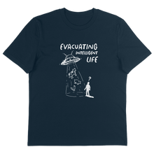 Evacuating Intelligent Life T-Shirt - Vegan America