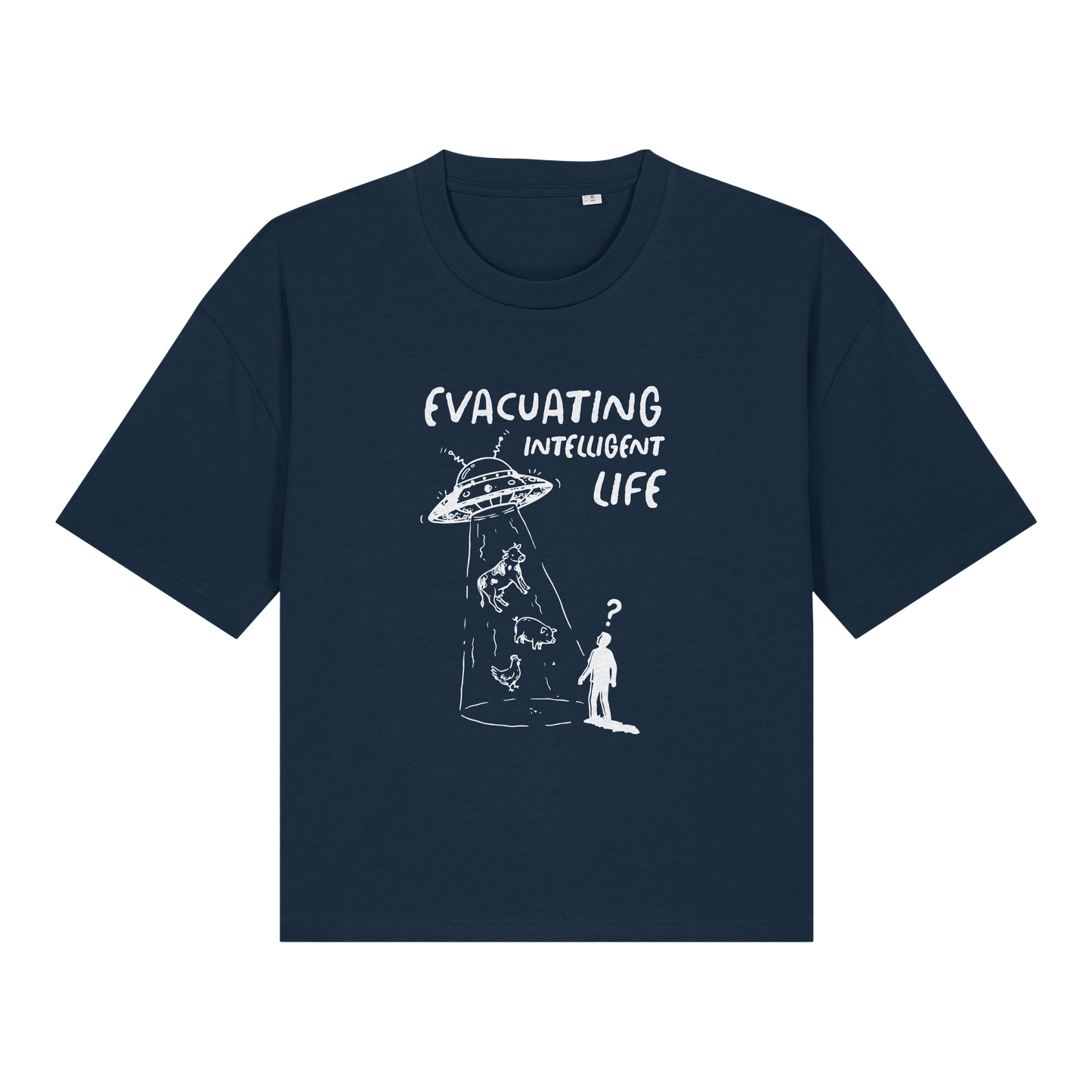 Evacuating Intelligent Life Women's Boxy T-Shirt