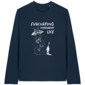 Evacuating Intelligent Life Long Sleeve T-Shirt