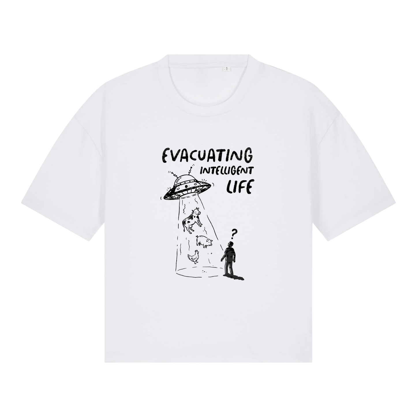 Evacuating Intelligent Life Women's Boxy T-Shirt