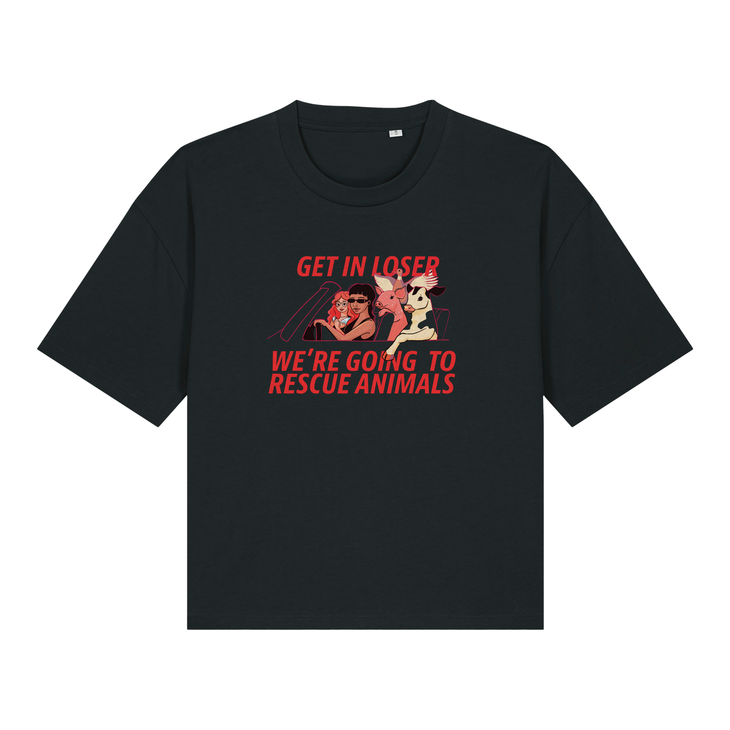 Get In Loser Women's Boxy T-Shirt