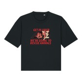 Get In Loser Women's Boxy T-Shirt - Vegan America