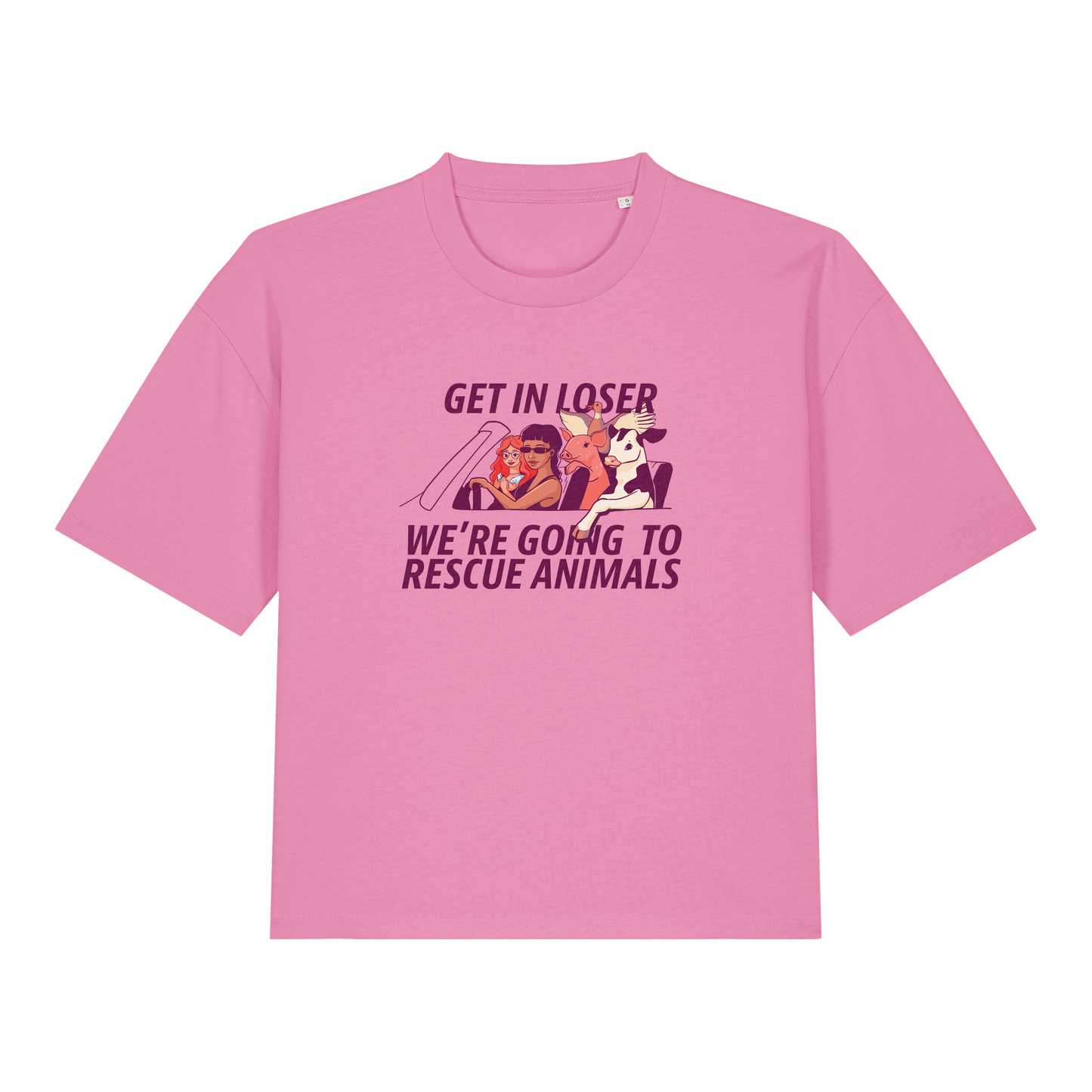 Get In Loser Women's Boxy T-Shirt