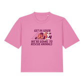 Get In Loser Women's Boxy T-Shirt - Vegan America