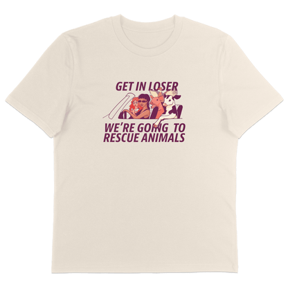 Get In Loser T-Shirt - Vegan America