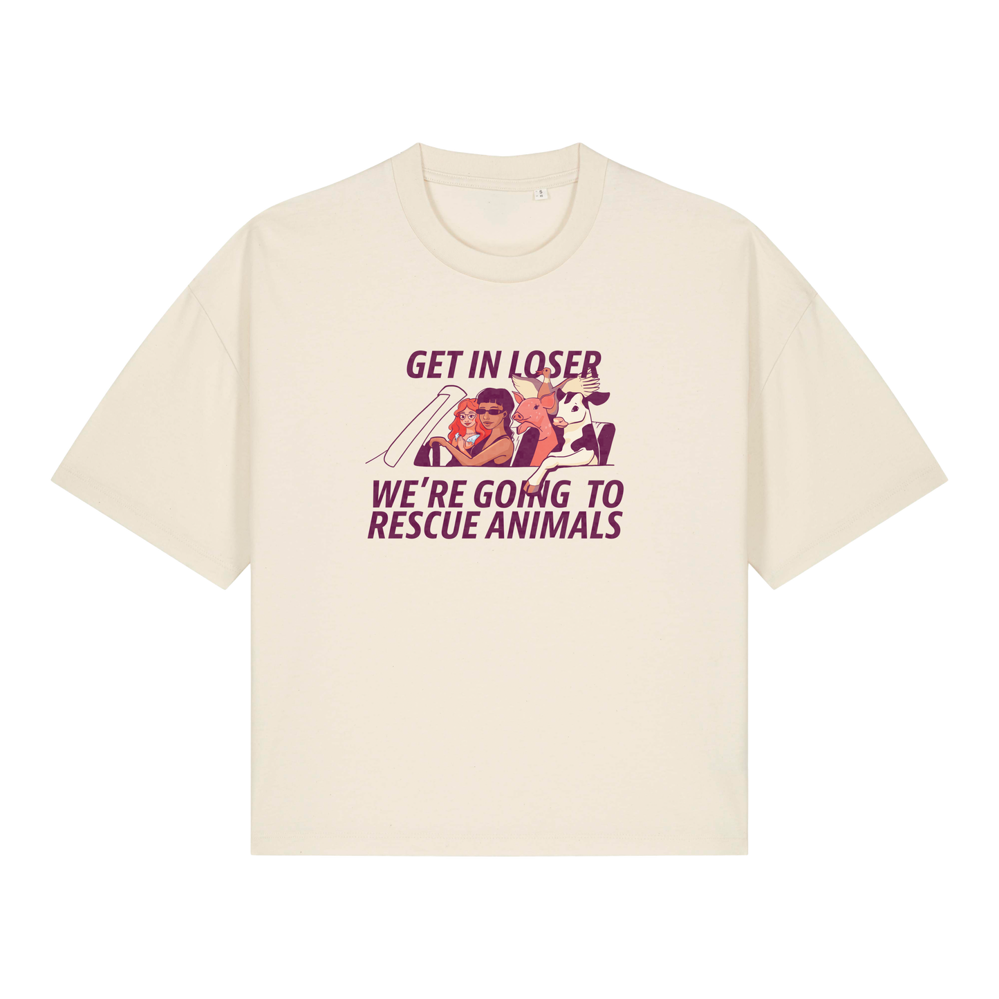 Get In Loser Women's Boxy T-Shirt