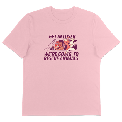 Get In Loser T-Shirt - Vegan America