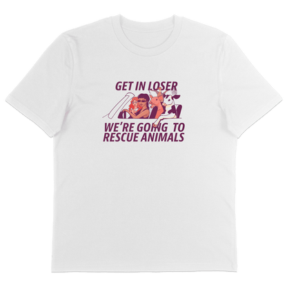 Get In Loser T-Shirt - Vegan America