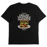 Grilled Vegetable Sandwich T-Shirt - Vegan America