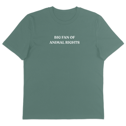 Big Fan Of Animal Rights T-Shirt - Vegan America