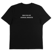 Big Fan Of Animal Rights T-Shirt - Vegan America