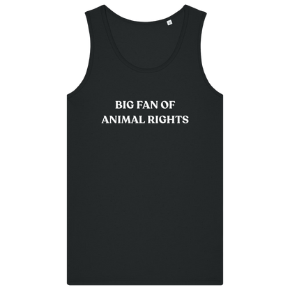 Big Fan Of Animal Rights Men's Tank Top