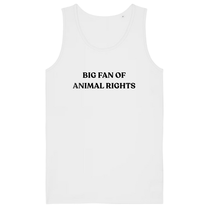Big Fan Of Animal Rights Men's Tank Top