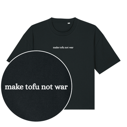 Make Tofu Not War Women's Boxy T-Shirt