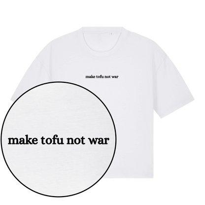 Make Tofu Not War Women's Boxy T-Shirt