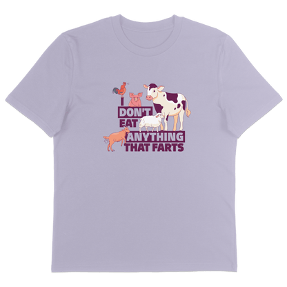 I Don't Eat Anything That Farts T-Shirt - Vegan America