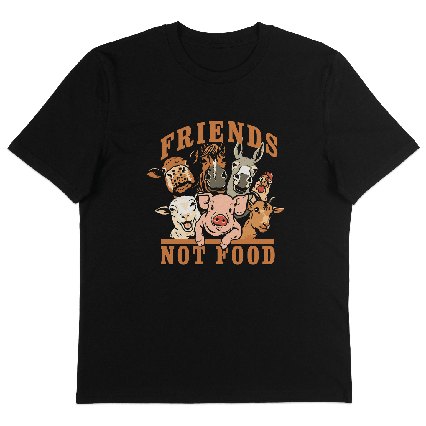 Friends Not Food Animals T-Shirt - Vegan America