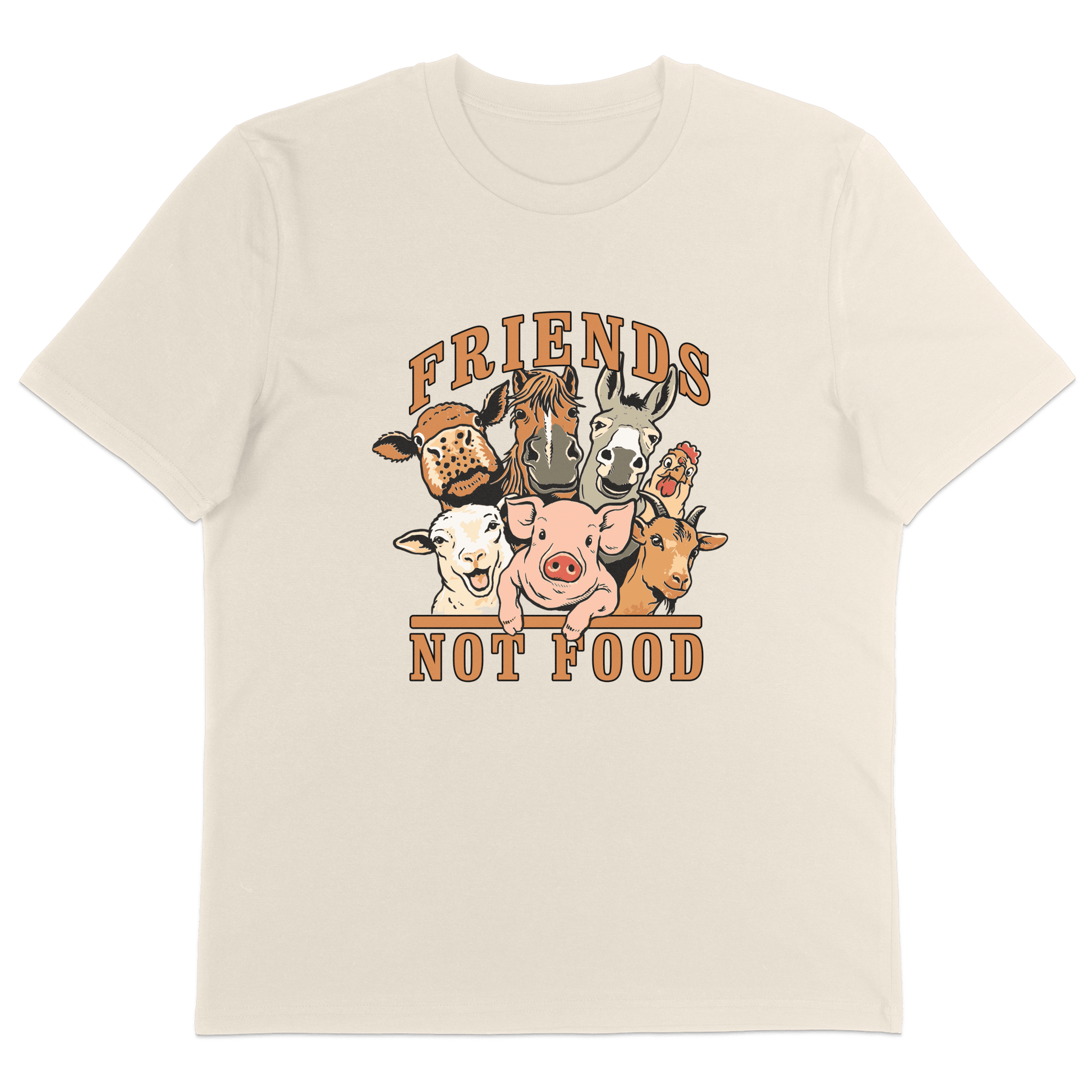Friends Not Food Animals T-Shirt - Vegan America