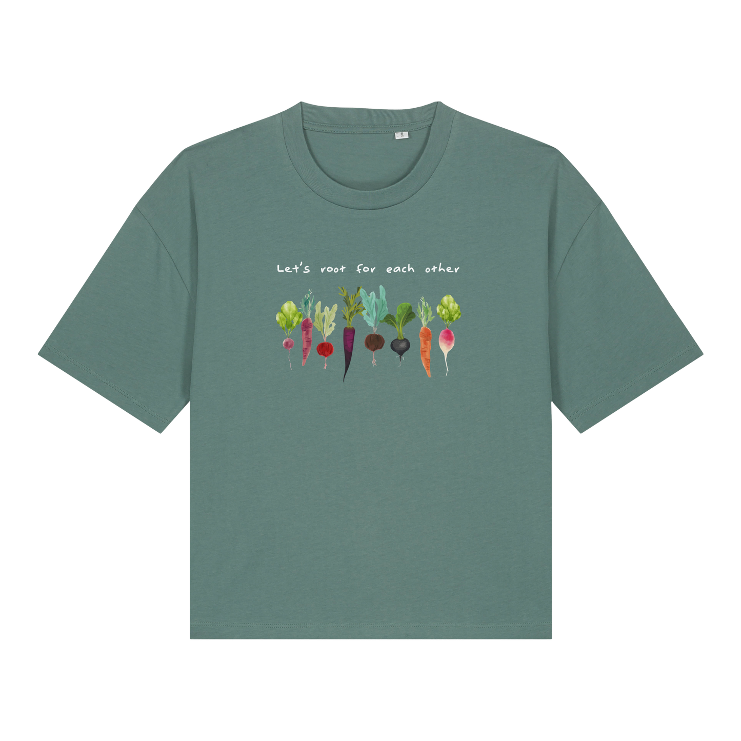 Let's Root For Each Other Women's Boxy T-Shirt