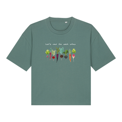 Let's Root For Each Other Women's Boxy T-Shirt
