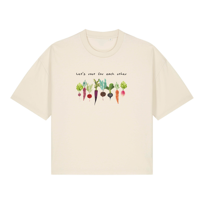 Let's Root For Each Other Women's Boxy T-Shirt