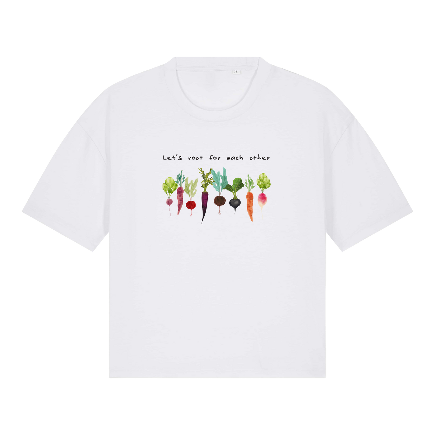 Let's Root For Each Other Women's Boxy T-Shirt