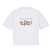 Let's Root For Each Other Women's Boxy T-Shirt - Vegan America