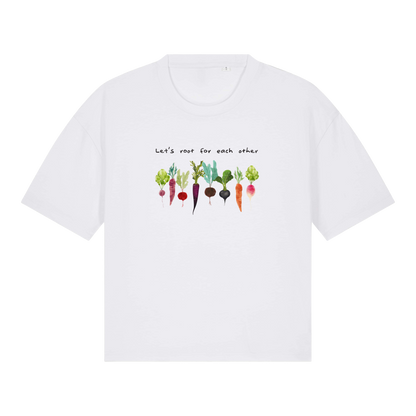 Let's Root For Each Other Women's Boxy T-Shirt